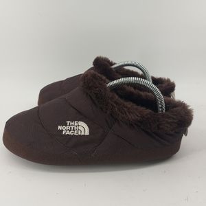 The North Face Down Nuptse Filled Slippers Size Small 8-9.5